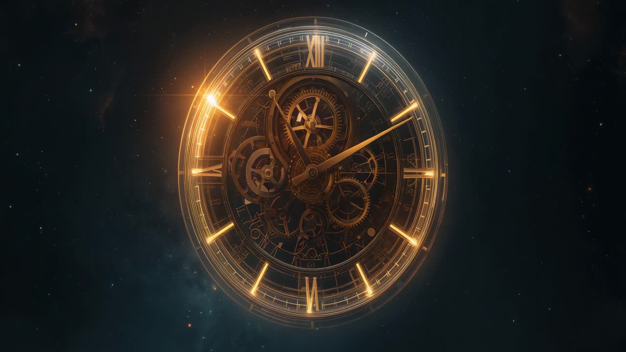 Golden Clockwork in Space