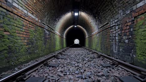 train tunnel perspective