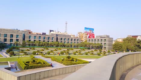 parque buda en el centro de la ciudad durante el día en forma de ángulo plano el video se toma en el parque buda patna bihar india el 15 de abril de 2022