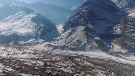 Drone-Footage-of-Lahaul,-spiti