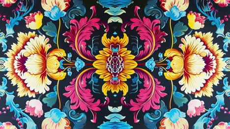 papel tapiz de flores hecho con