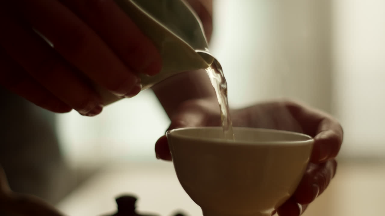 Tea Ceremony - Pouring Tea