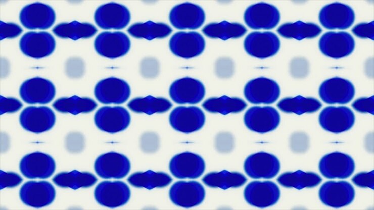 Abstract kaleidoscope motion background