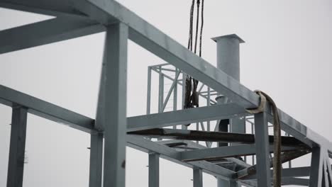 construcción de estructuras metálicas en invierno