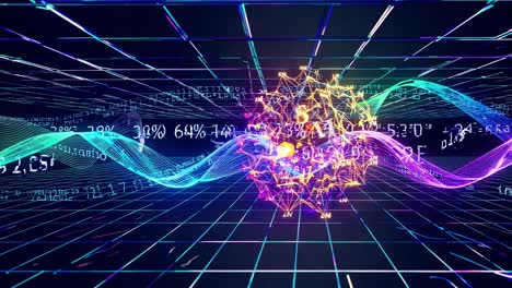 Digital networks revealing intricate algorithmic patterns, illuminating interconnected data streams representing transformative potential of machine learning visualization