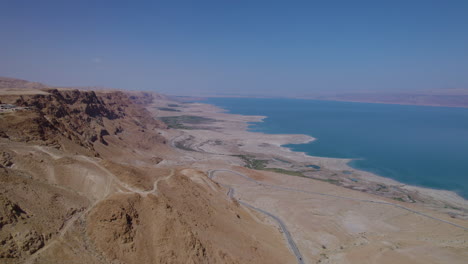 one of the wonders of the world from a drone - the dead sea