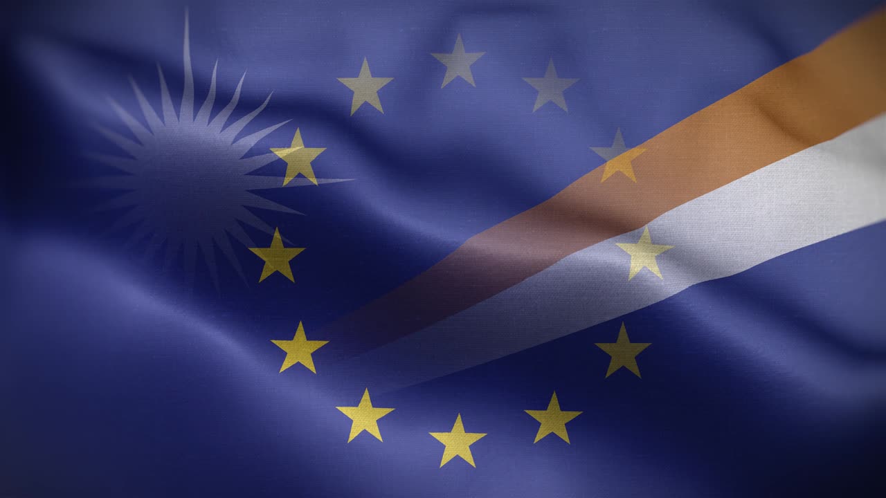 eu 마셜 아일랜드 발 루프 배경 4k