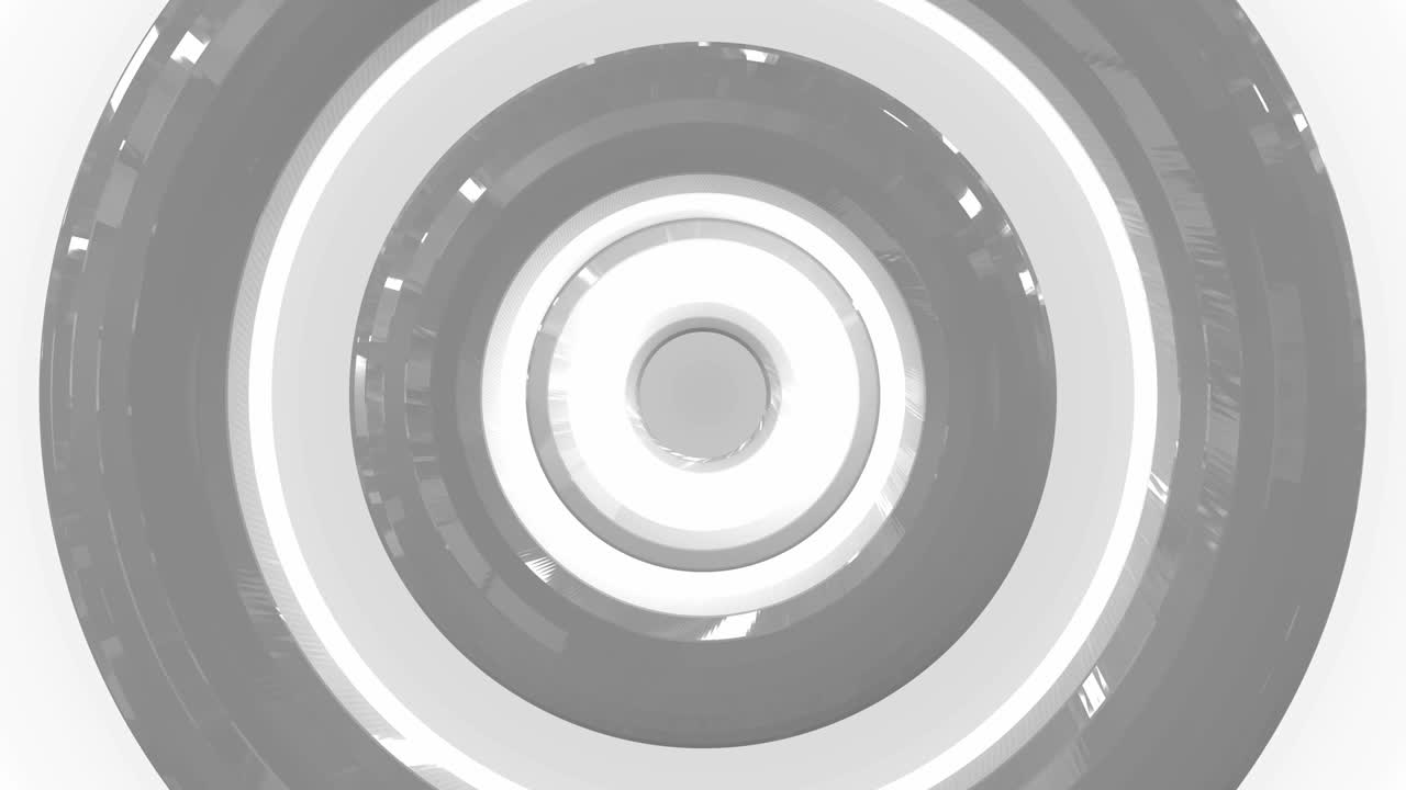 animación de vidrio plateado líquido abstracto. imágenes de bucle sin costuras.