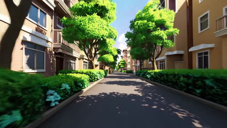 Animated City Street View