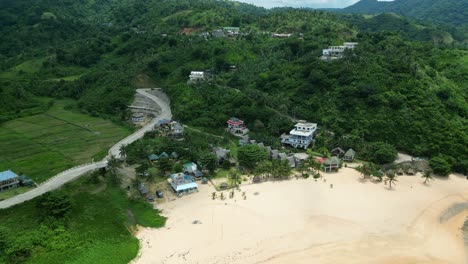 Hotels-At-Puraran-Beach-Resort-In-The-Town-Of-Baras-In-Catanduanes,-Philippines