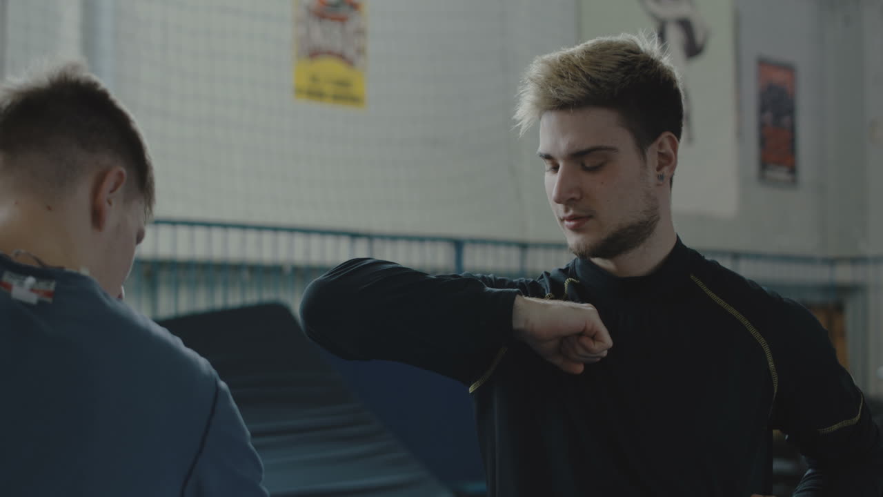 Martial Arts Training Session