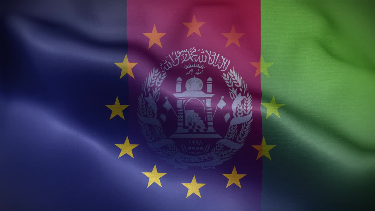 아프가니스탄 발 루프 배경 4k