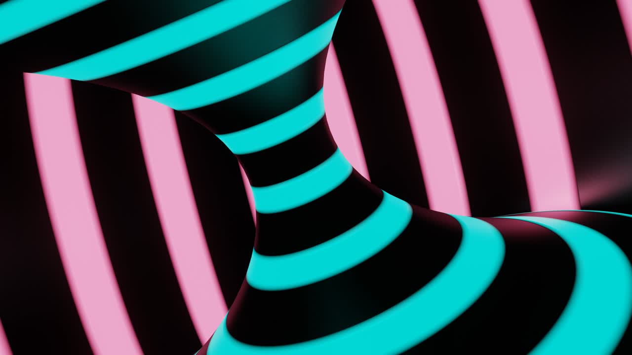 el vuelo de un embudo mágico abstracto.