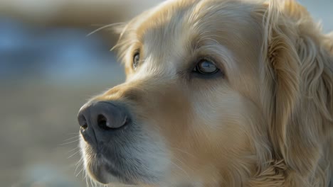 el perfil del golden retriever