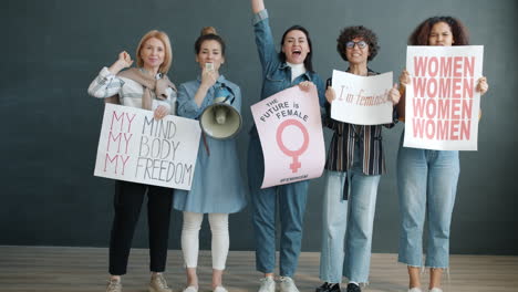 women's rights protest