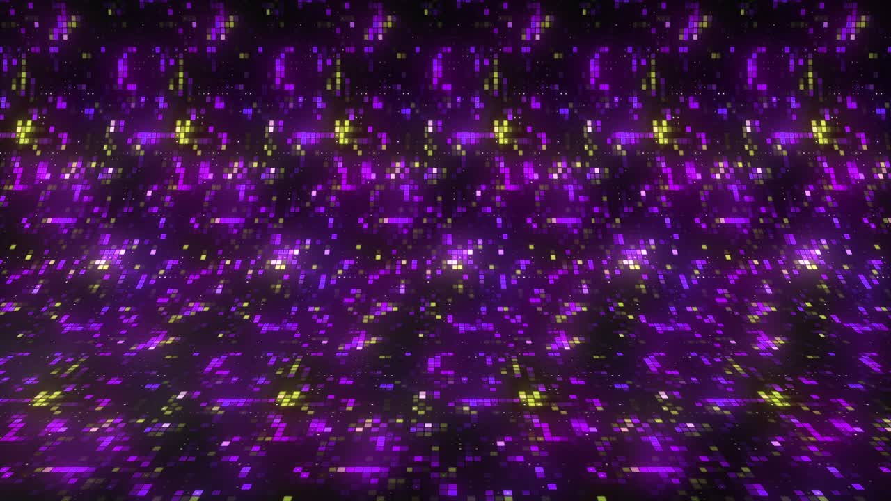 보라색과 노란색 기하학적 조명 배경