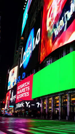 times square at night