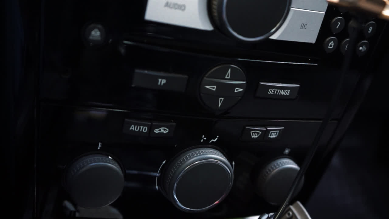 에어컨을 위한 차량의 중앙 제어