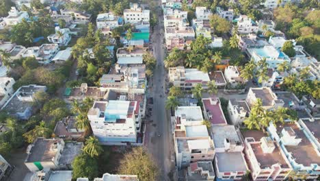 Ciudad-De-Chennai-De-Cerca-En-Una-Vista-De-Pájaro