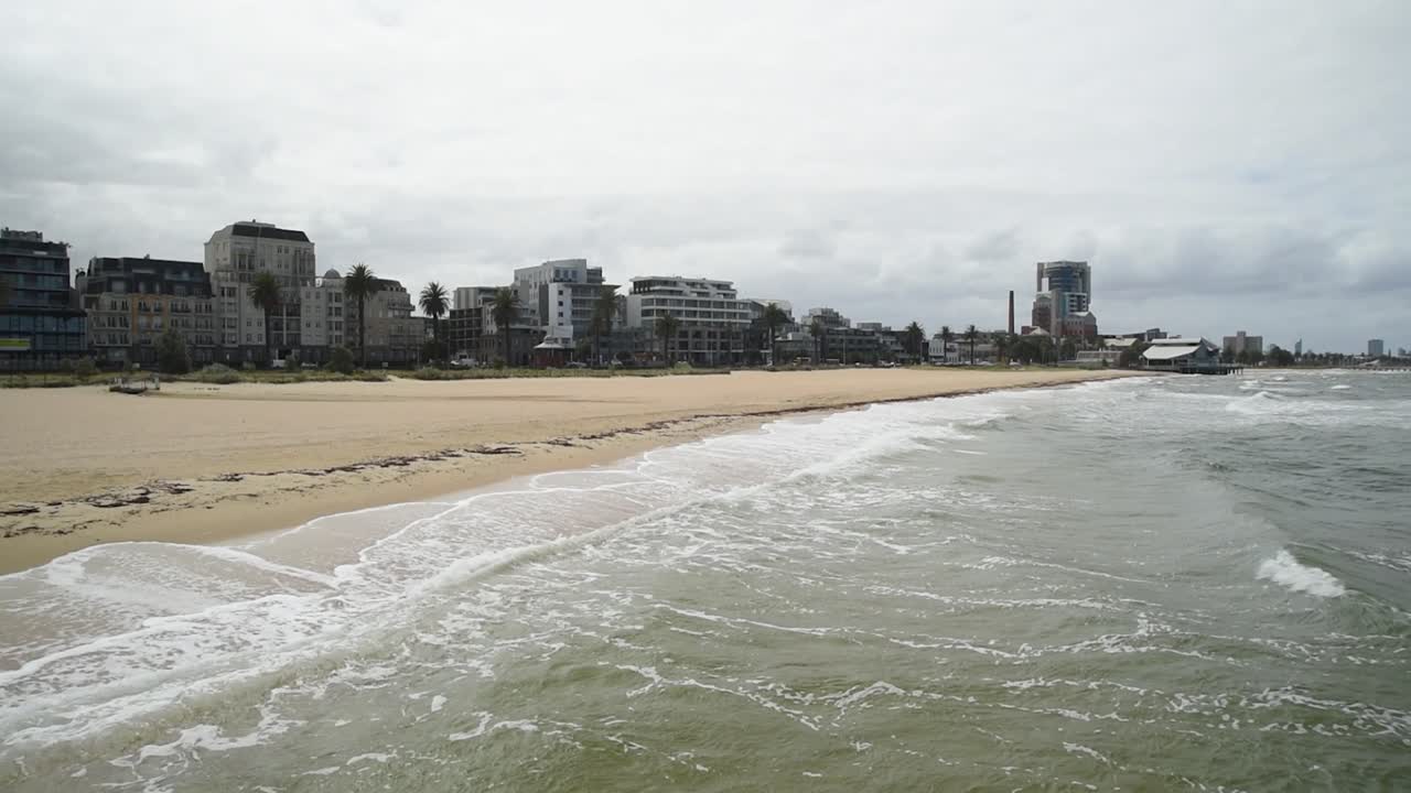 Coastal View with Buildings