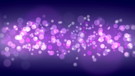 las partículas de fondo bokeh.