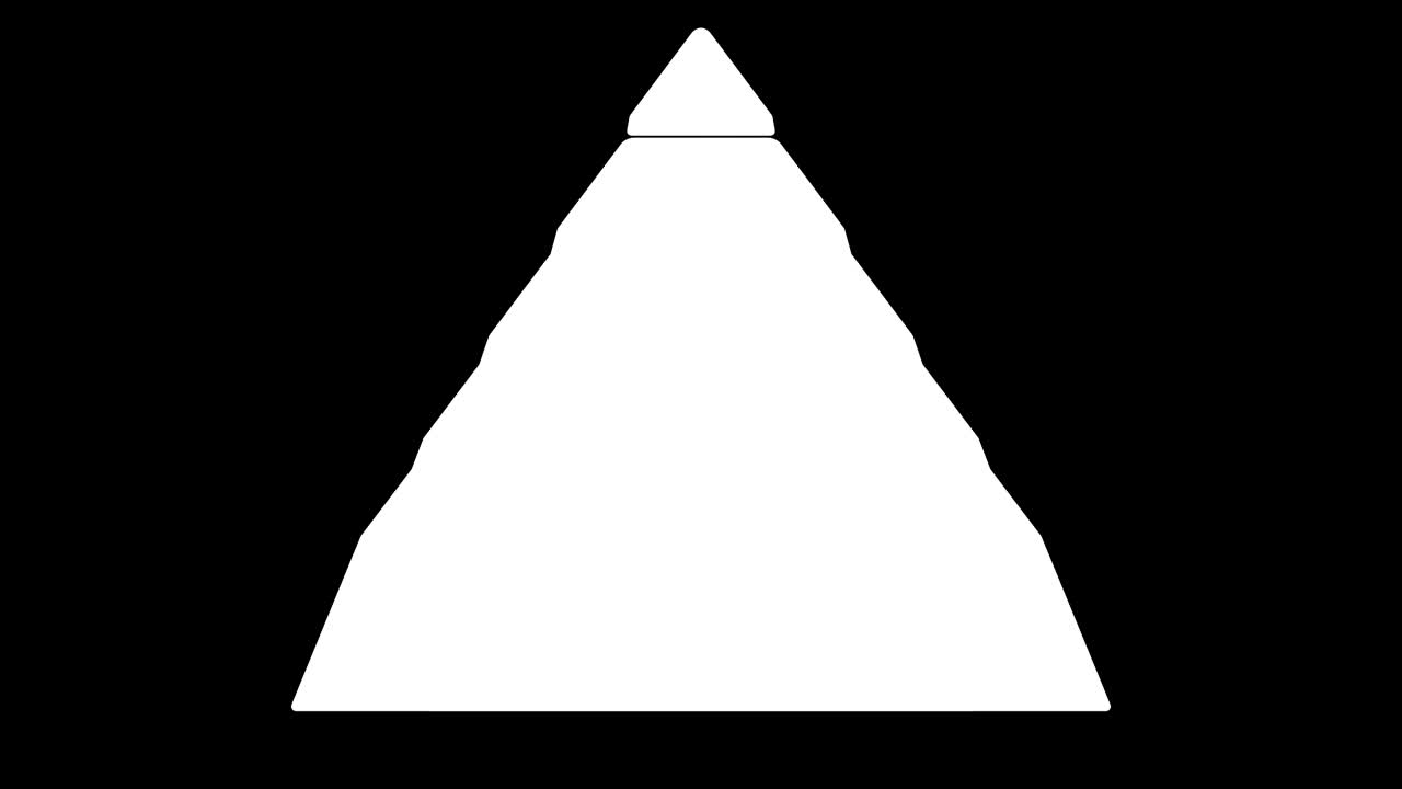 필요의 계층 구조는 피라미드입니다.