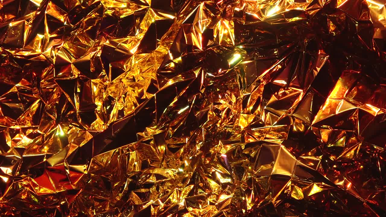 декорация сцены из фольговой бумаги