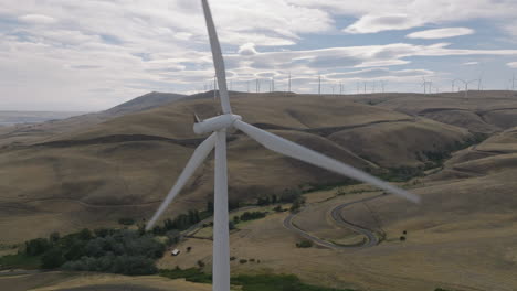 drone antena de aerogeneradores en el sur de washington-3