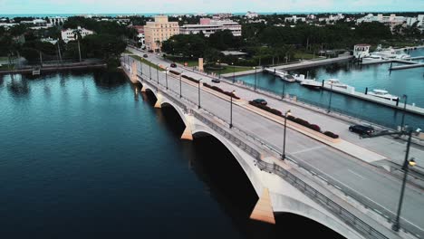 beautiful bridge in florida, usa