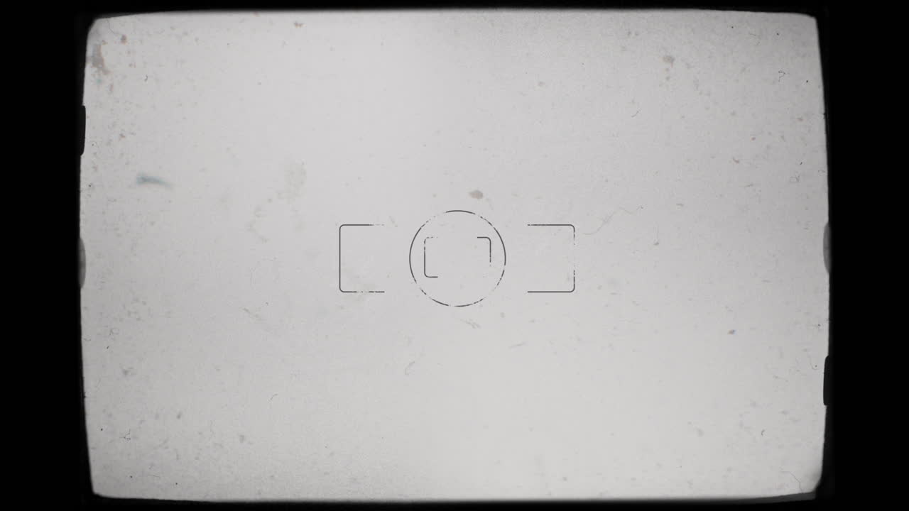 Old camera viewfinder overlay