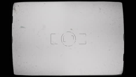 old camera viewfinder overlay