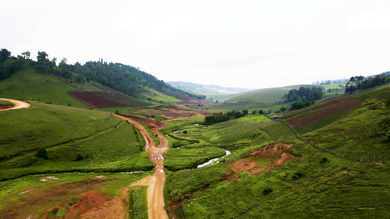 воздушный взгляд на африку, кения