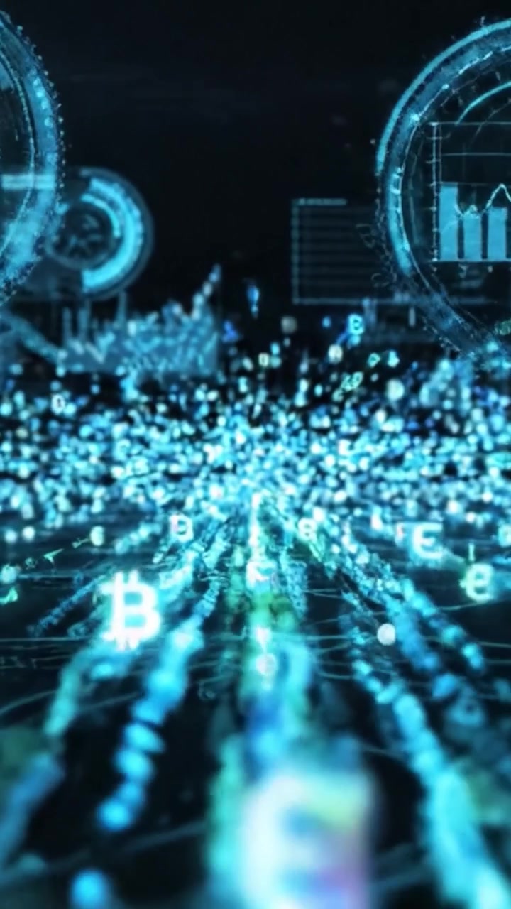 Exploring the Dynamic Interface of Digital Networks: A Journey from Sparse Connections to an Explosive Data Surge in Cryptocurrency Visualizations