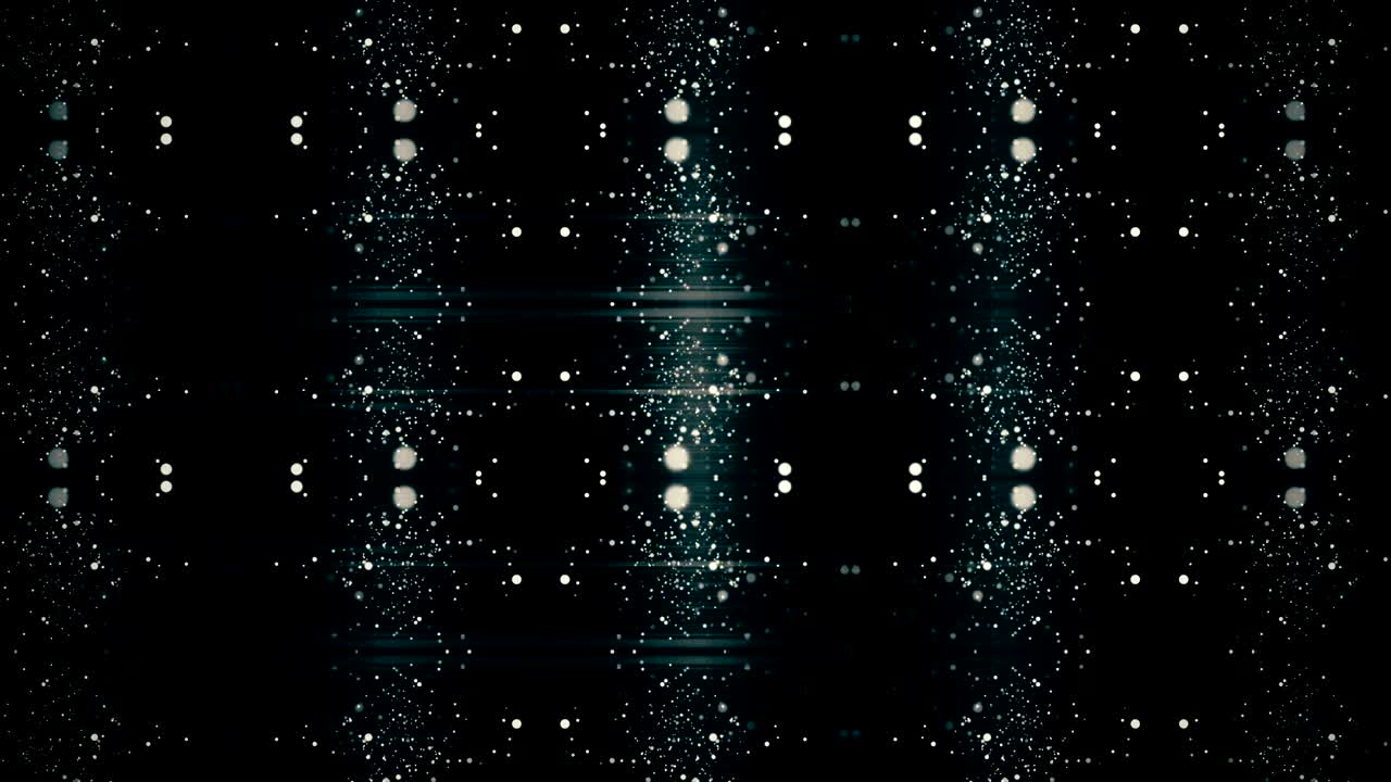 animación de fondo de partículas abstractas de 4k