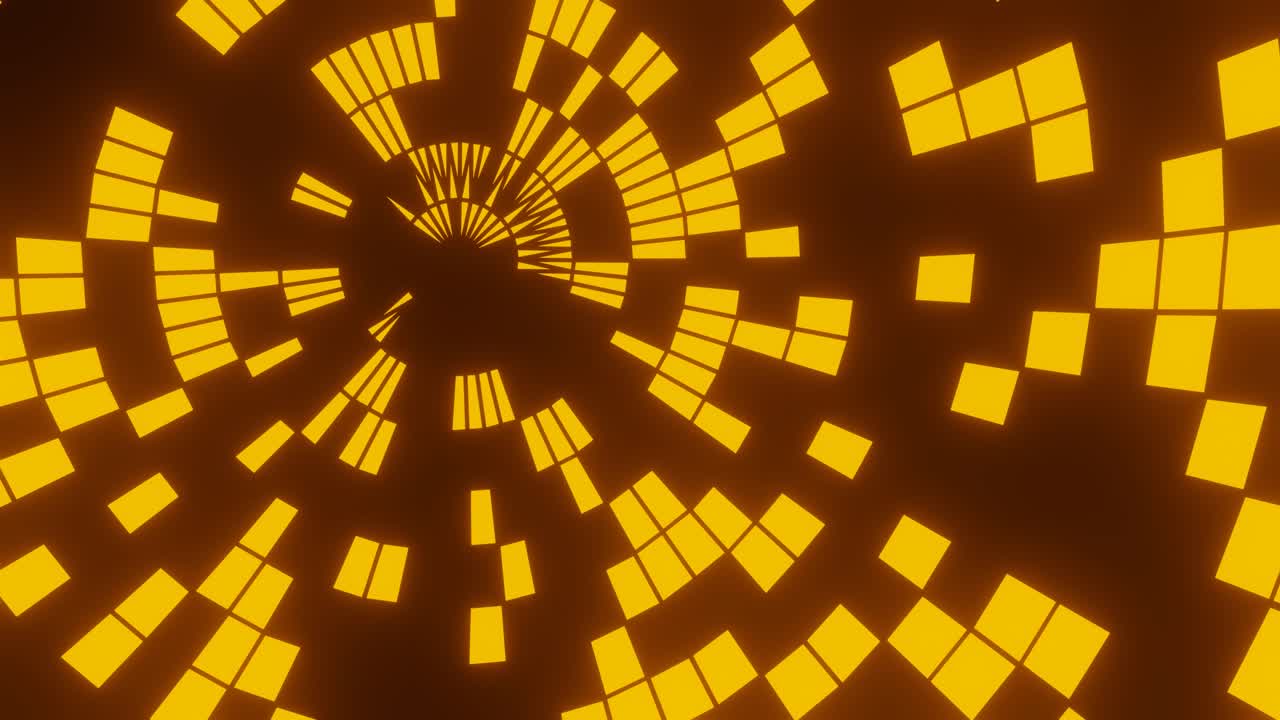 기하학적 큐브 모양의 추상 3d 렌더링