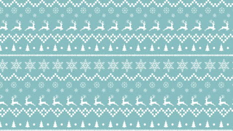 animation of massive sale text over christmas shapes
