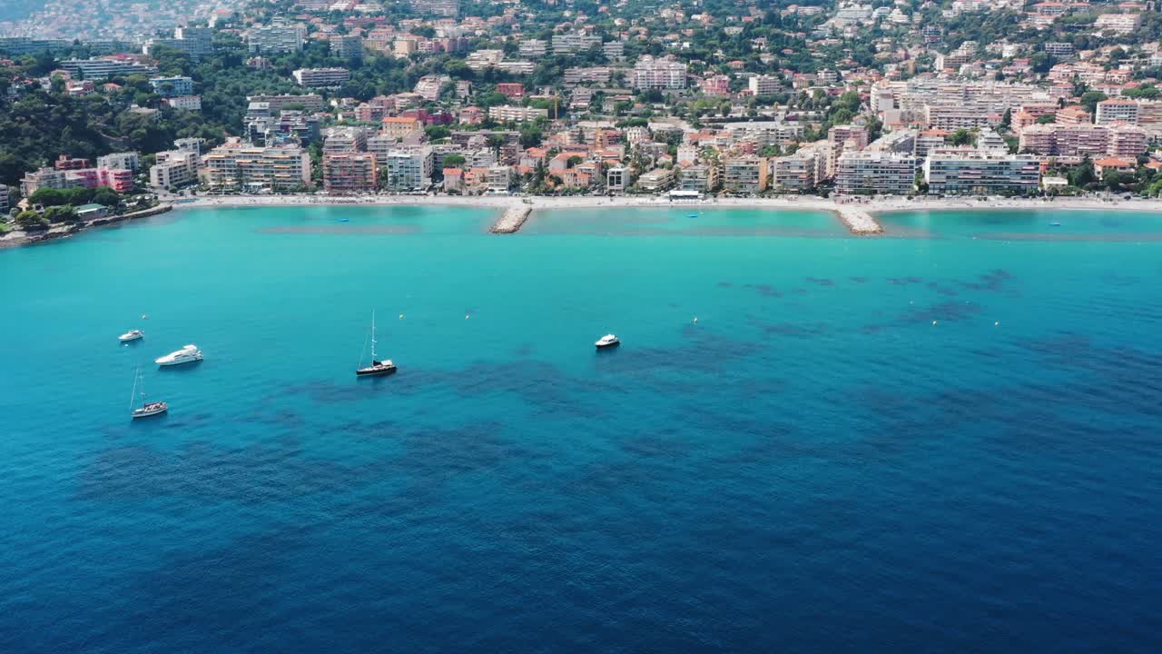 Splendida costa azzurra nel sud della Francia.