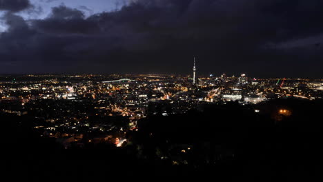 4k time-lapse puesta de sol auckland, nueva zelanda