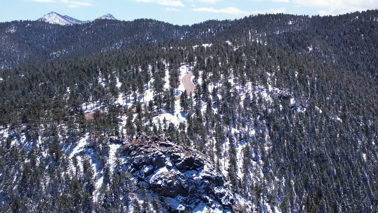 4k montañas nevadas en colorado