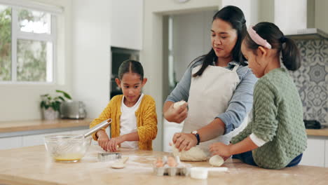 Baking,-family-talk-and-learning-kids-helping