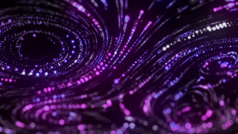 Futuristic-glitter-particles-colorful-luxury-wave-background-seamless-loop-Animation