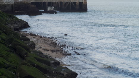 Fisherman's-dock-in-Almada,-Portugal