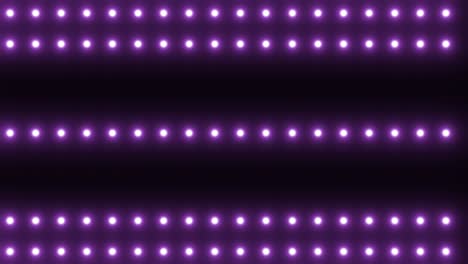 purple led light display