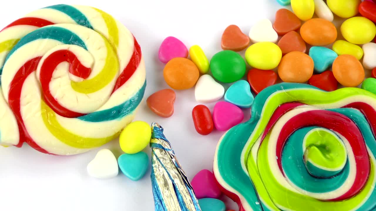 caramelo dulce gelatina y delicioso postre de azúcar