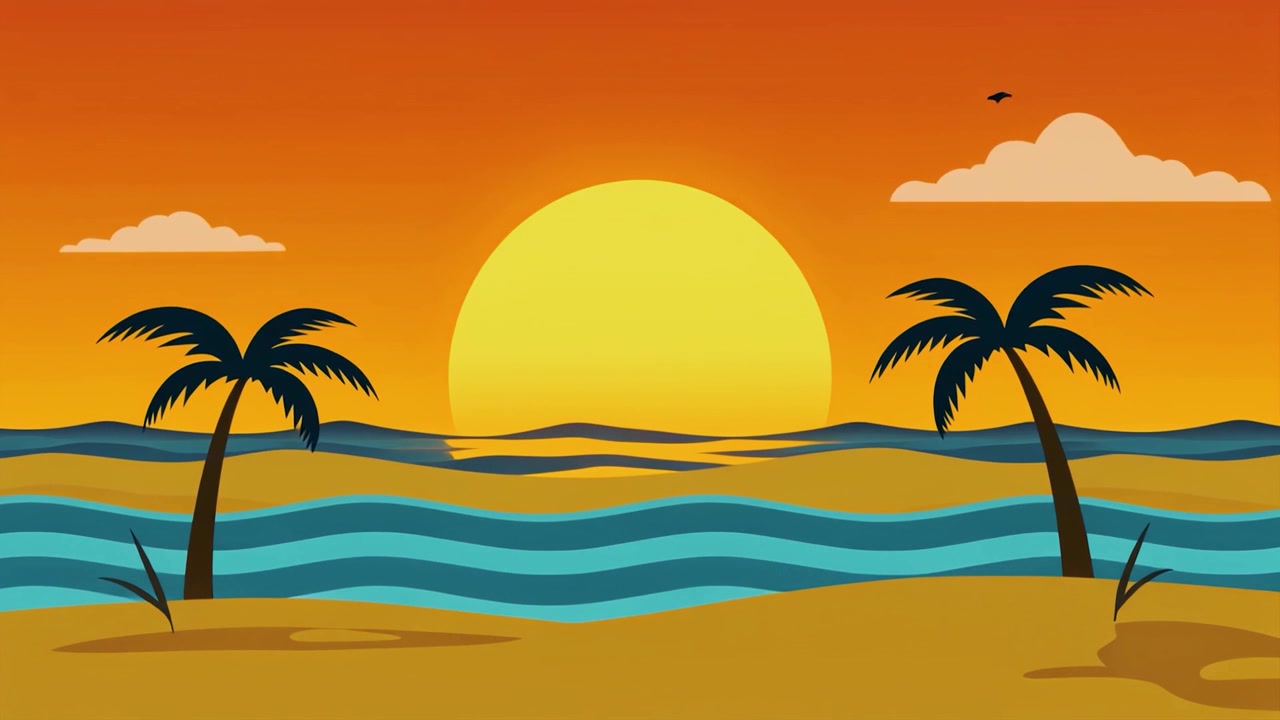 Animated beach Videos - HD and 4K to download | Magnific