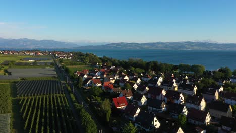 Luftaufnahmen-Im-Bodenseegebiet-In-Deutschland