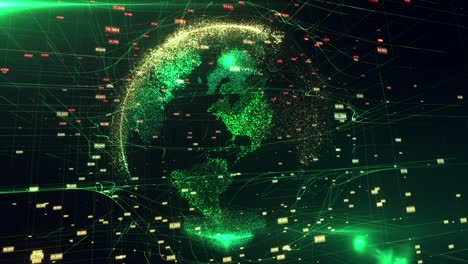 visualización de la red global