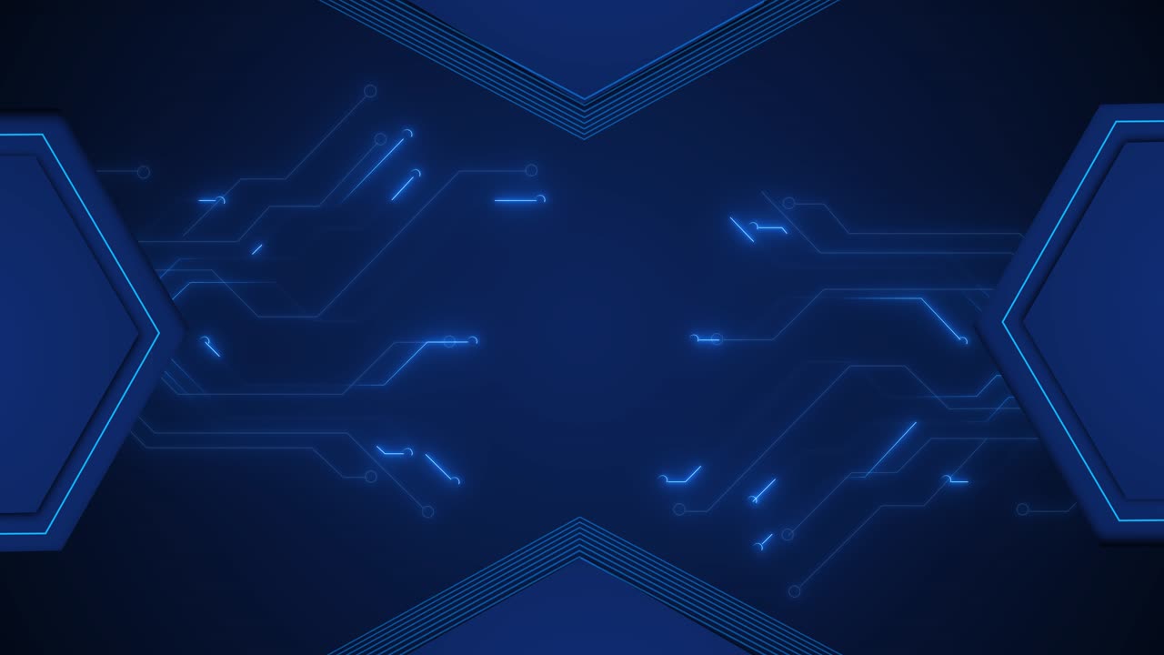 Abstract hud ui gui future futuristic screen system virtual design blue hologram hud circle