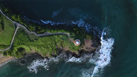 Fotografía-Aérea-De-Un-Elegante-Cenador-En-El-Senator-Resort,-Puerto-Plata,-República-Dominicana