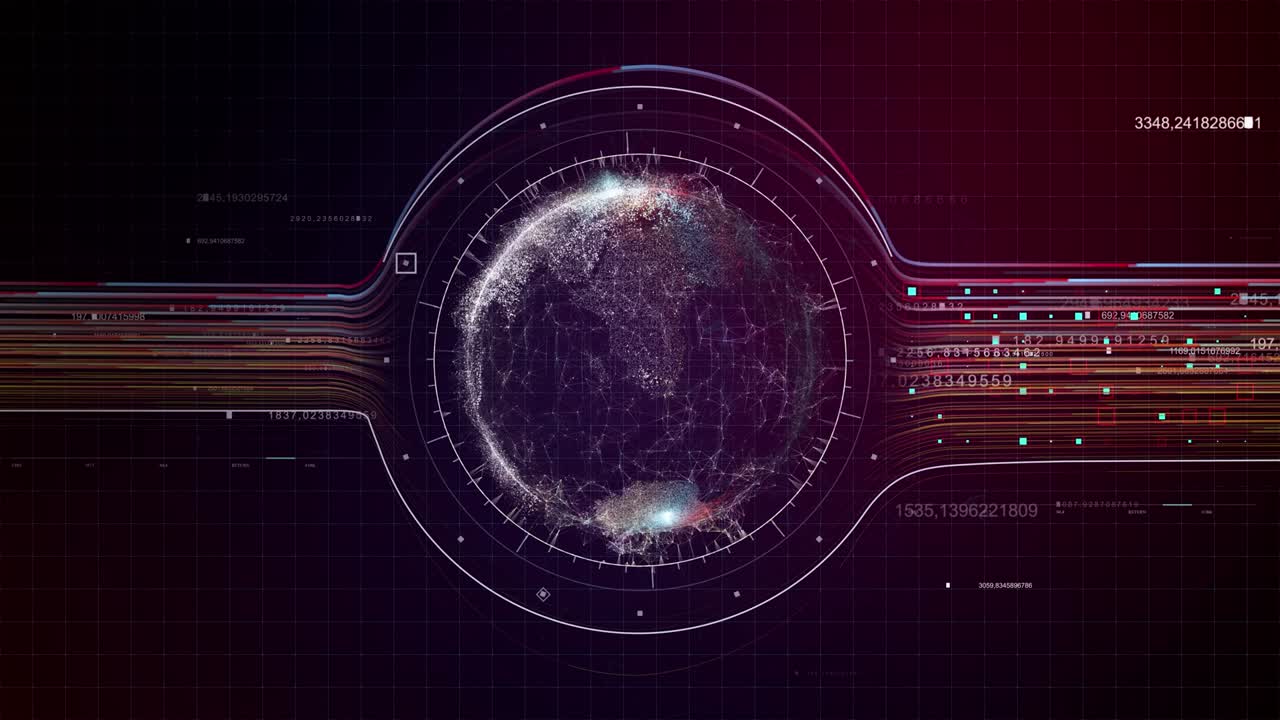 HUD Futuristic Background 4K